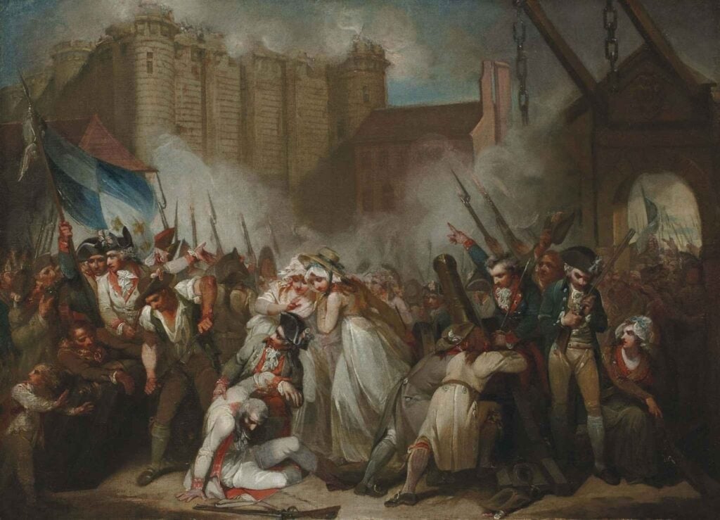 Bastille day in Paris