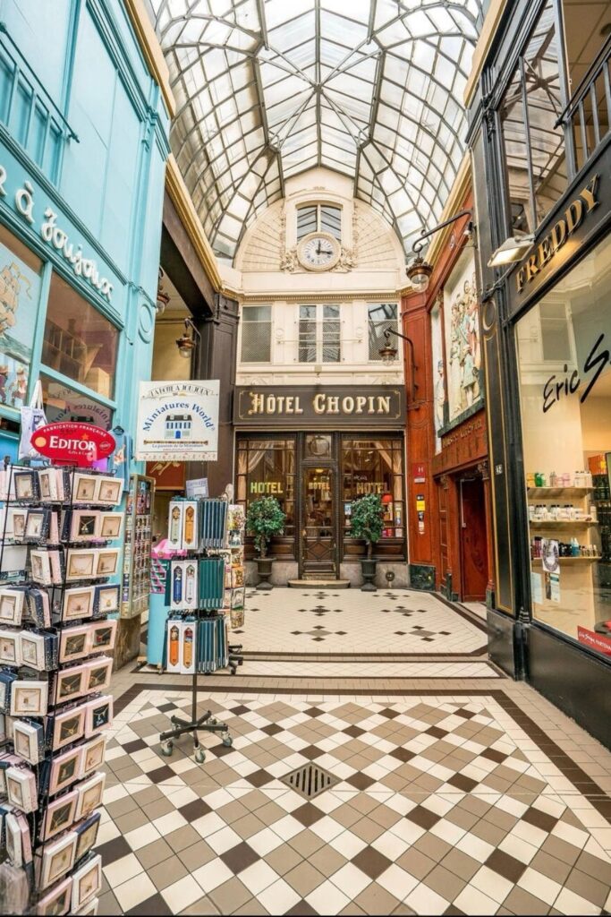 covered passages in paris