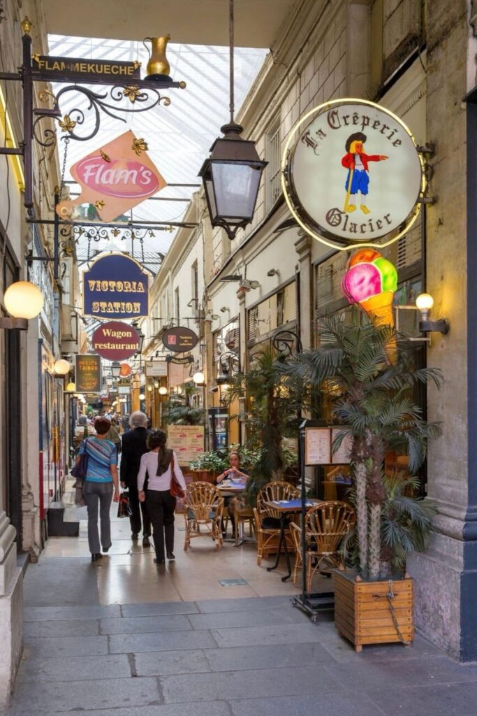 covered passages in paris