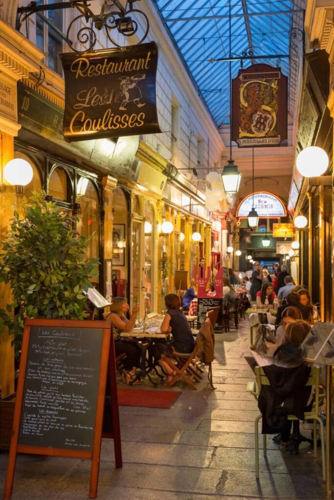 covered passages in paris