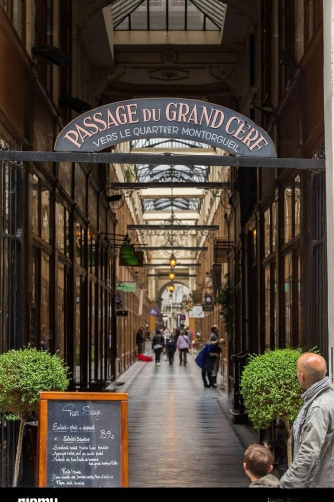 covered passages in paris