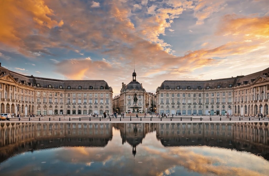 Place de la Bourse and its stunning reflection in the Miroir d'Eau at sunset create one of the most iconic sights in the city, making it a must-visit among the top things to do in Bordeaux.